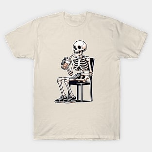 Skeleton Drink Boba T-Shirt